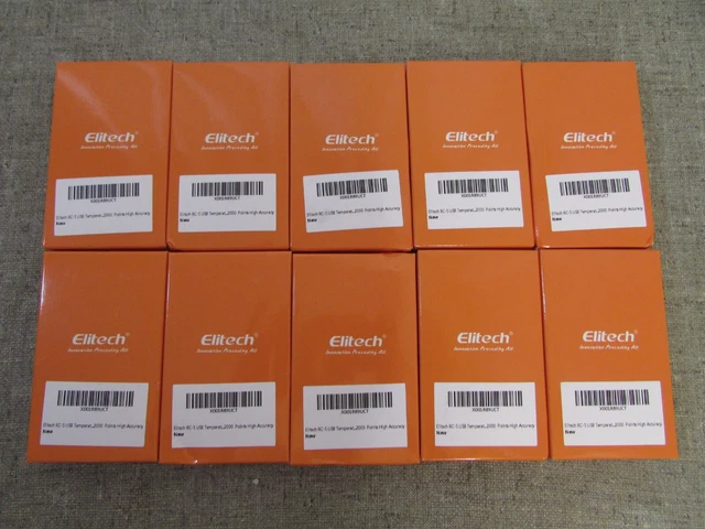 ELitech RC-5 High-Precision Digital USB Temperature Data Logger LOT OF 10