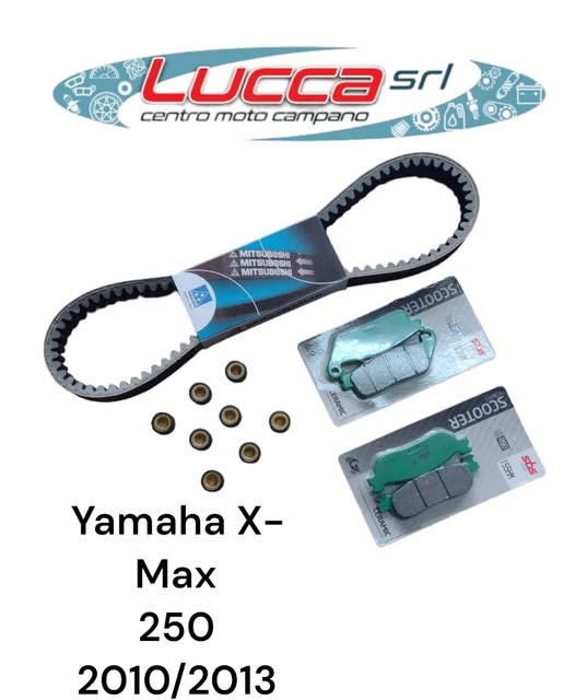 Kit Tagliando Cinghia Rulli 2 CP. Pastiglie Yamaha X-Max 250 2010 - 2013