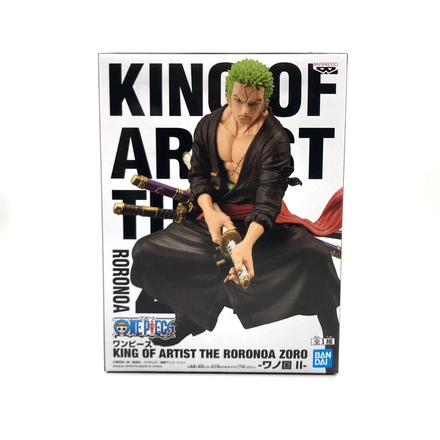 ONE PIECE KING of Artist the Roronoa Zoro Authentic Figure BANPRESTO  ...