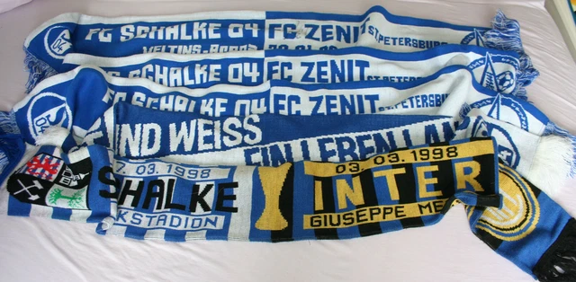 Fanion De Foot Vintage FC Schalke 04 – Vainqueur De La Coupe 1972, Fabricant Sparta Praha