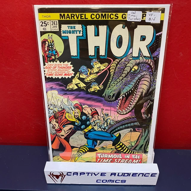 Mighty Thor, The Vol. 2 #243 - 1st Time-Twisters - VF-