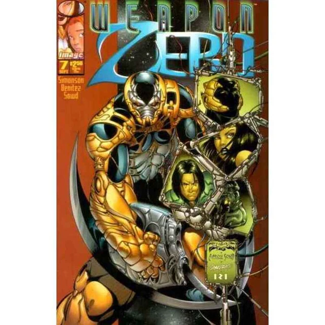 Weapon Zero (1996 series) #7 in Near Mint condition. Image comics [n'