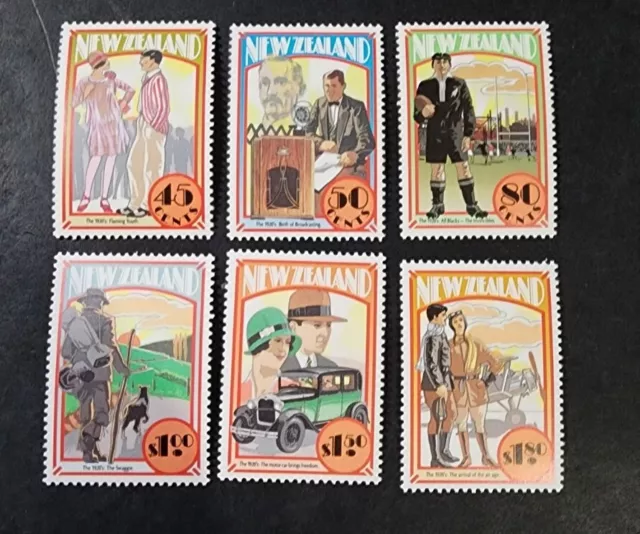 N. Zealand  1992 The Emerging Years 1920's Set   MUH  E15