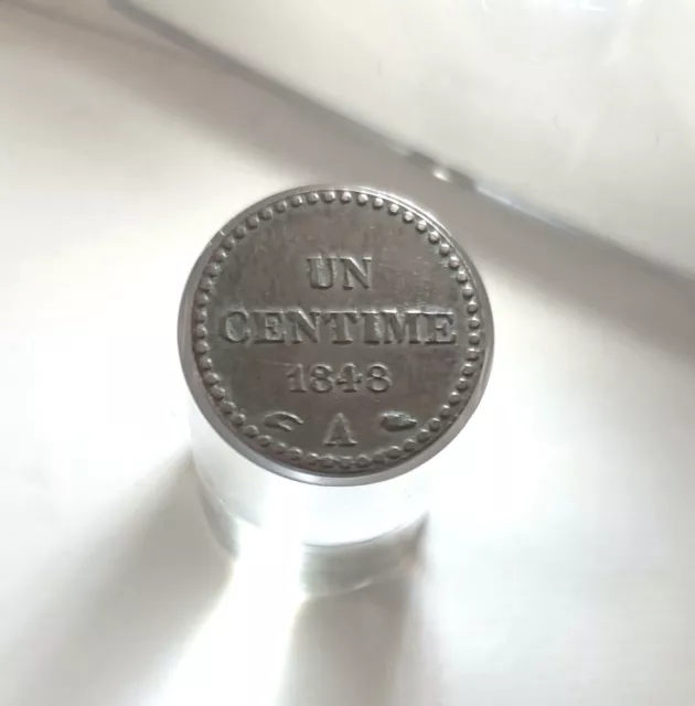 1 centime Dupré, IIe République 1848 Paris