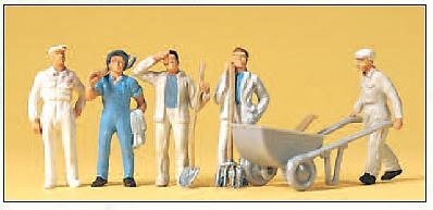 Preiser PREISER 14144 Operai cantiere edile HO 1:87 