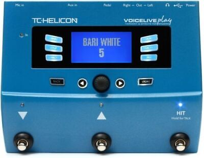 TC HELICON VoiceLive Play Vocal Effect Processor Pedal 011022