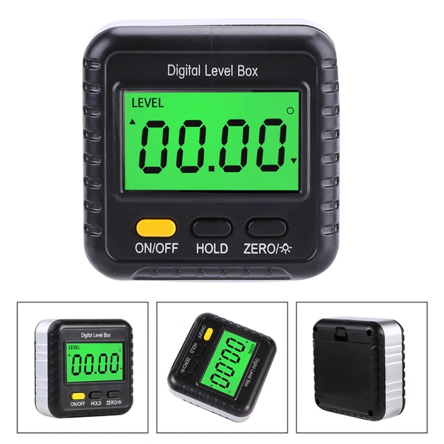 Digital Level Box Magnetic Angle Finder Angle Measuring Tool Electronic Level