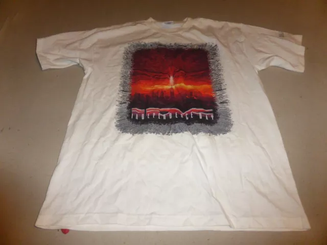 Vintage 1990S Independence Day Hollywood Video Promo Shirt Rare Size X Large