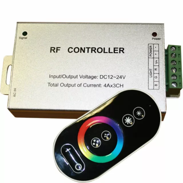 Télécommande RF pour Bandes LED Rvb avec Télécommande 4X 4A V-tac VT-2405 3