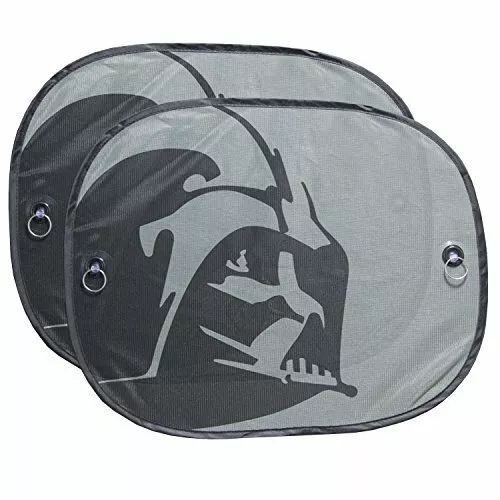 Plasticolor 003746R01 Star Wars Darth Vader 2-Piece Car Side Window Sunshade