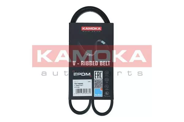 KAMOKA 7014040 V-Ribbed Belt for AUDI,BMW,CHRYSLER,FIAT,HONDA,KIA,MAZDA,MITSUBIS