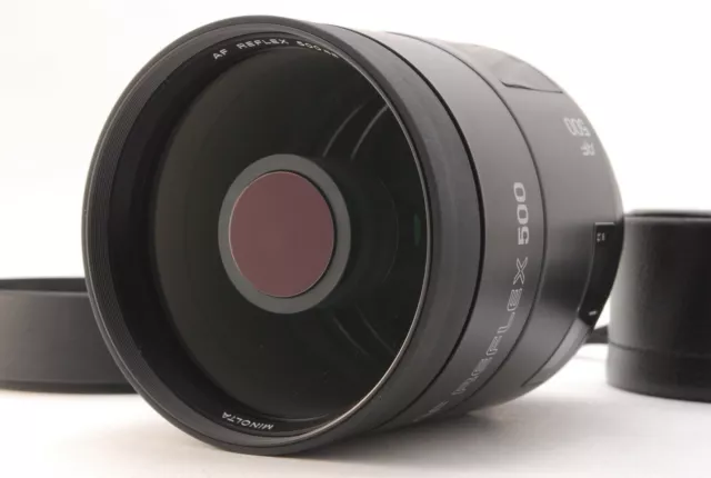 Objectif MINOLTA Reflex AF 500 mm f/8 pour monture SONY Alfa « N-Mint »...