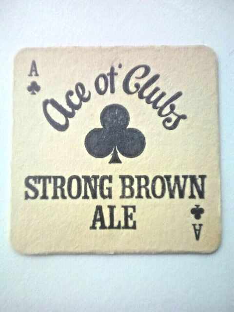 Vintage NORTHERN CLUBS FEDERATION  /  BROWN ALE   Cat No'59 Beer mat / Coaster