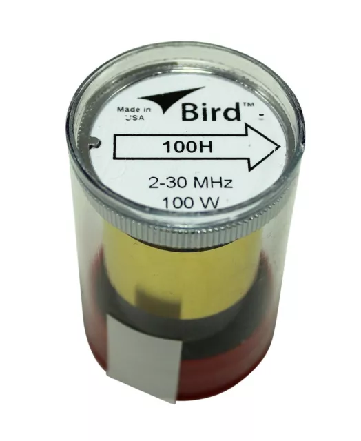 Bird 43 Wattmeter Element 100H 2-30 MHz 100 Watts - New