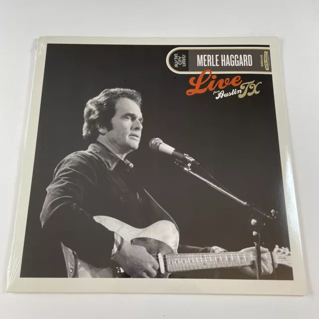 MERLE HAGGARD LIVE From Austin TX (1978) New Vinyl LP M\M $24.00 - PicClick