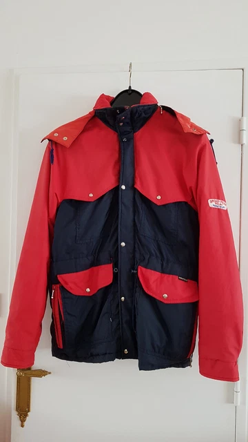 Blouson. Parka Ski. Marine Et Rouge."Moniteur. Broad- Peak". Vintage. "L.xl".