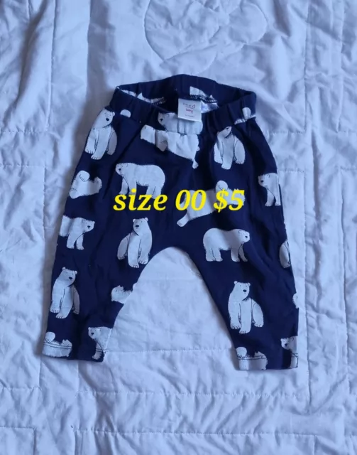 Seed baby size 00 0-3 months Pants EUC