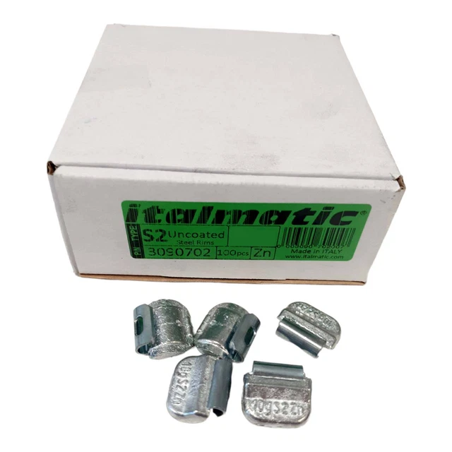 Contrappesi Adesivi In Zinco Verniciati Blu Per Equilibratura Cerchi Moto (1pz) - Pneuservice Italia - Foto 3