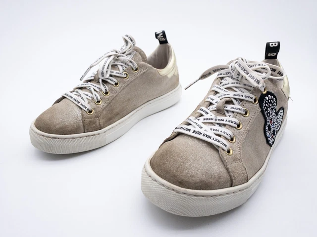 JOHN RICHMOND ROCK N ROLL Baskets Femme Chaussure Beige Taille 37