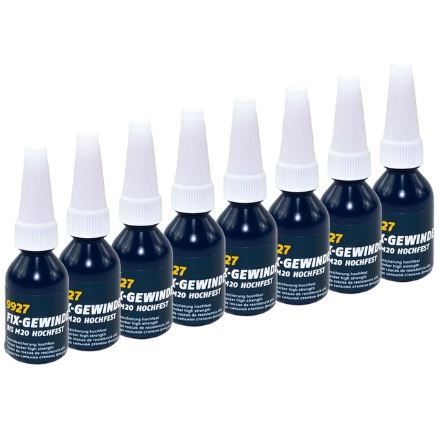 Vis de Blocage 8 x 10 ML Mannol Fil Haute Ténacité Visser Adhésif Hélice