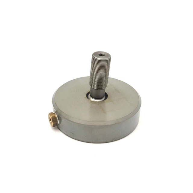 Orifice Type Air Bearing 80mm Diameter Port: M5x0.8, Rod: M16x1, 100lbs Capacity