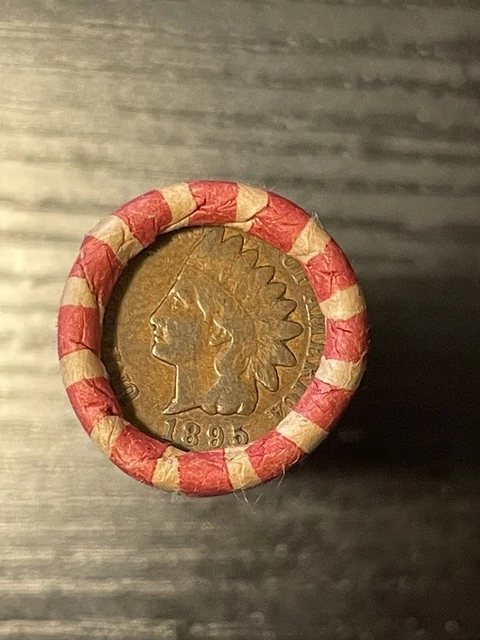 1909 VDB Lincoln Penny / Reverse Indian Head Ends Mix Wheat Cent Roll 2