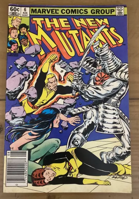 The New Mutants #6 Aug 1983 Marvel Comics Group Vintage Comic Book