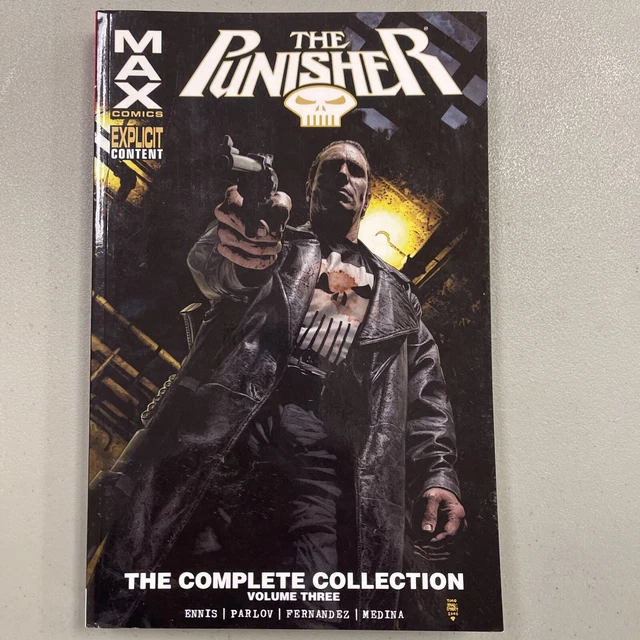 The Punisher Max TPB Set + Born Garth Ennis Marvel Comics 14