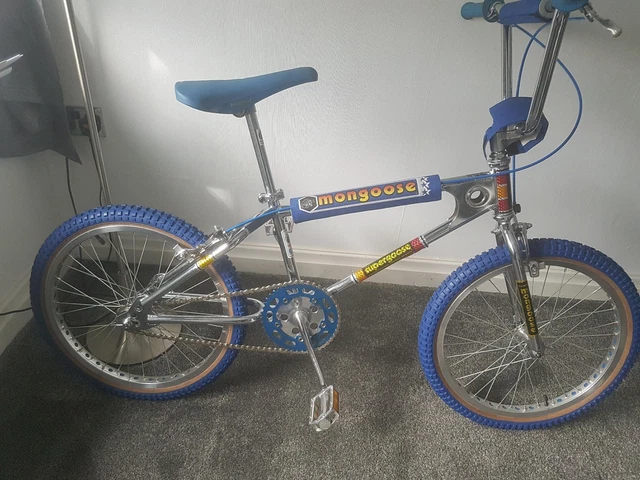Chrome Mongoose Bmx 1980s OLD SCHOOL BMX Mongoose
