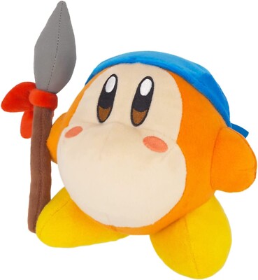 kirby on star plush