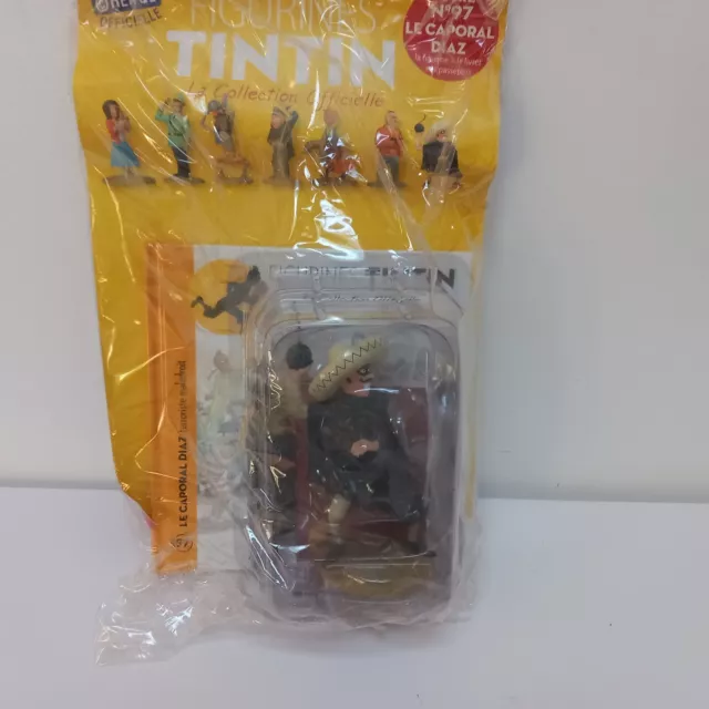 Figurine Tintin Collection Officielle  - Le Caporal Diaz - N° 97