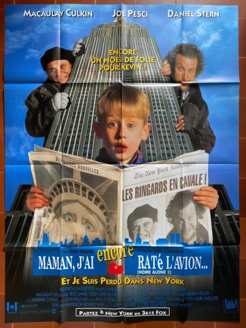 Poster Mum J'Ai Encore Rate L Aircraft Chris Columbus Macaulay Culkin