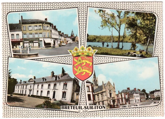 Carte Postale Breteuil Sur Iton (27) Multi Vues