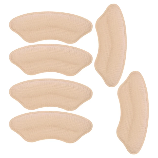 2 Sets Silicone Post Adhesive Heel Pads Grips Shoes Woman Heels