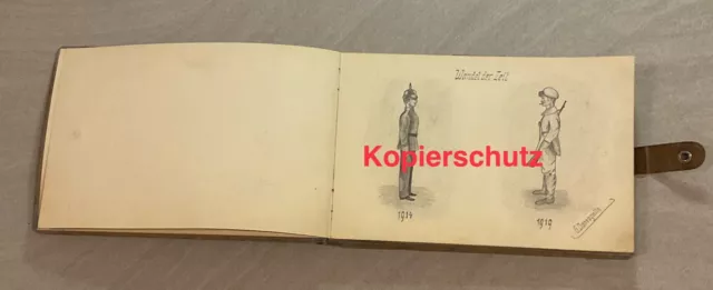 Coburg, Skizzenbuch Domogalla, 1919