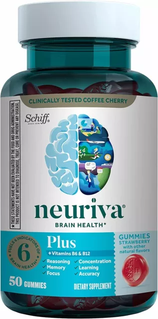 Plus Brain Supplement For Memory, Focus & Concentration + Cognitive Function...