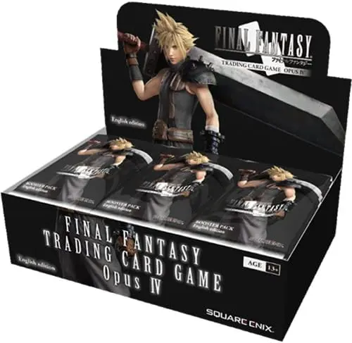 Square Enix SQUFFOP4 Final Fantasy Opus 4 Trading Cards Booster Box of 36