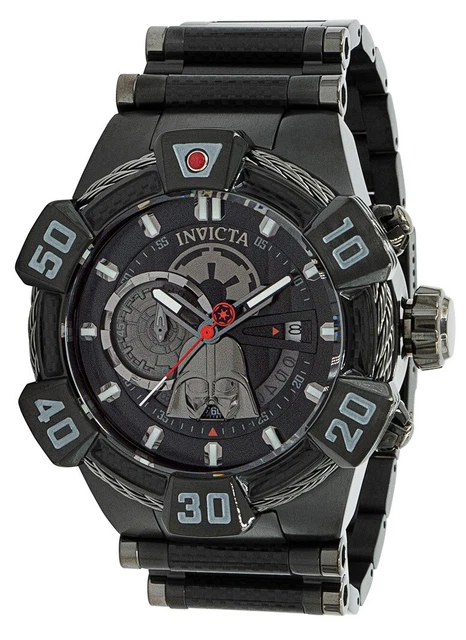 INVICTA STAR WARS Darth Vader Mens 50mm Limited Ed Black