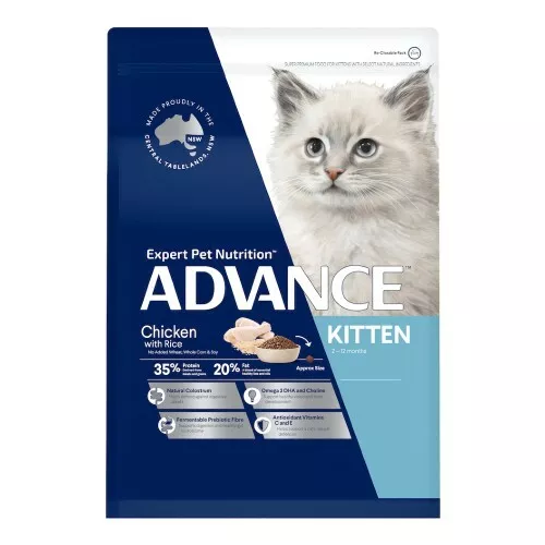 Advance Kitten Plus Dry Cat Kitten Food 3kg