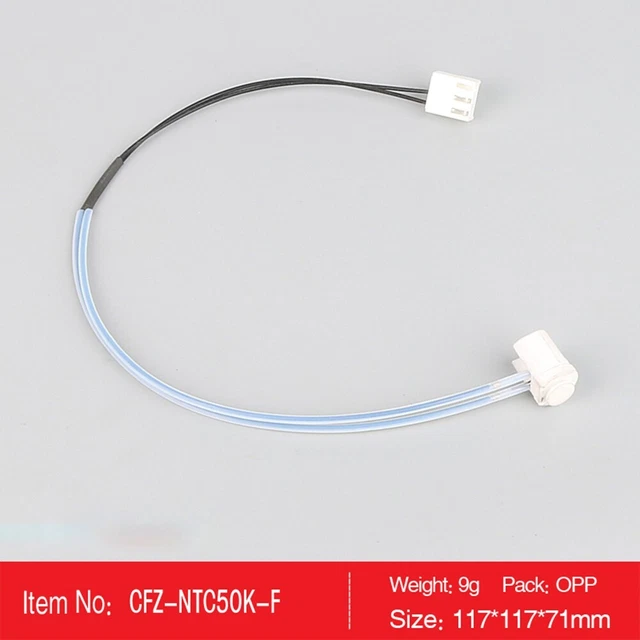 Connecteur Sonde Température 2 Broches - Longueur 27cm - Lot De 2 - Pour Chauffage Diesel Parking Voiture Camion