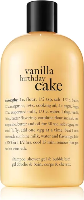 Philosophy Vanilla Birthday Cake Shampoo, Bath and Shower Gel