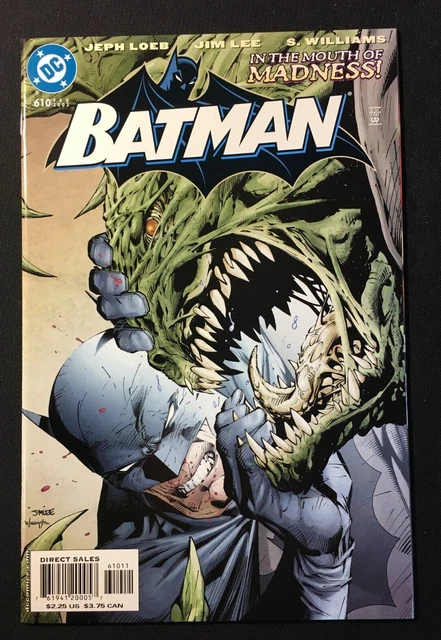 BATMAN 610 JIM LEE 2nd app THOMAS ELLIOT HUSH V 1 NM POISON IVY CATWOMAN JOKER