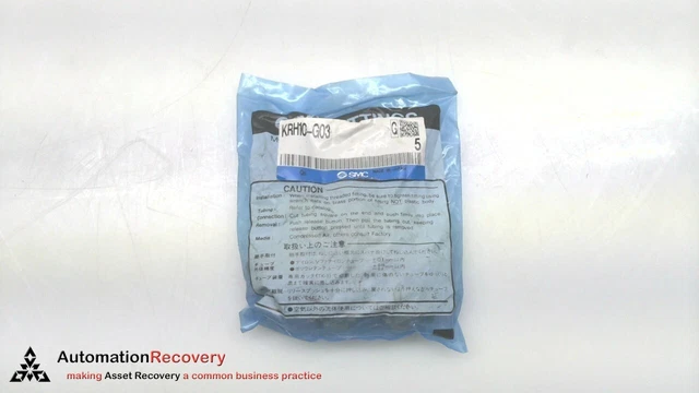Smc Krh10-G03  Push-In-Fittings, Tube Diameter: 10Mm,, New #227535