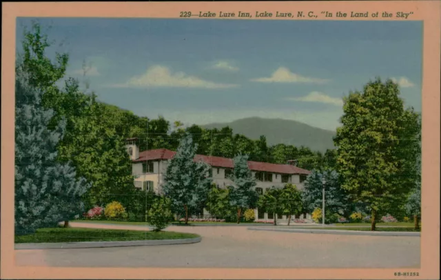 Postcard: Lake Lure Inn, Lake Lure, N. C.,