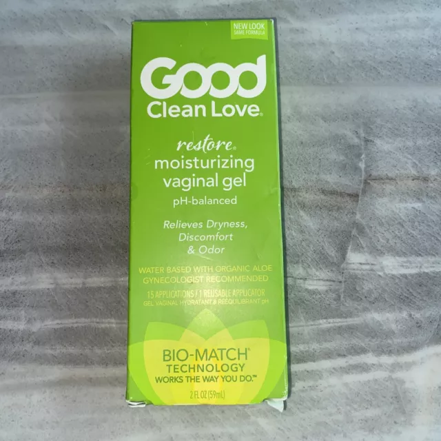 Gel vaginal hidratante Good Clean Love Restore pH equilibrado 2 oz