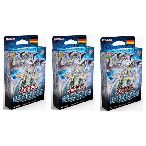 yugioh 3x saga of blue eyes white dragon structure deck Konami : Toys & Games and trap cards Structure deck saga of blue