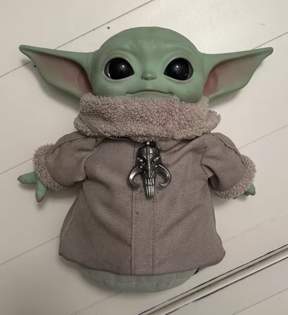 STAR WARS Mandalorian The Child 11" Plush Baby Yoda Doll Grogu Mattel