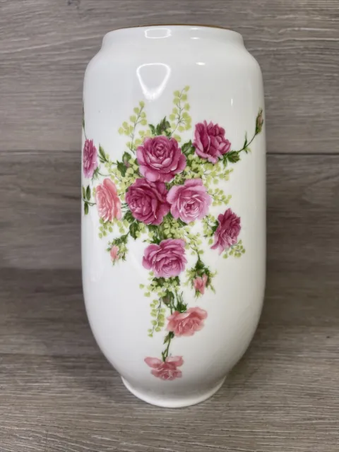Royal Porzellan Bavaria KPM Germany Vase Flowers 9” Tall 60/4