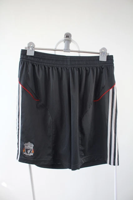 grey adidas football shorts
