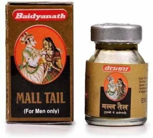 Baidyanath Mall Tail Oil 5 ml x 1 pack pour hommes uniquement LIVRAISON...